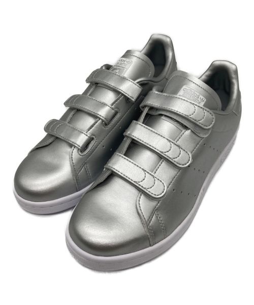 adidas（アディダス）adidas (アディダス) STAN SMITH CF EXCLUSIVE シルバー サイズ:24㎝の古着・服飾アイテム