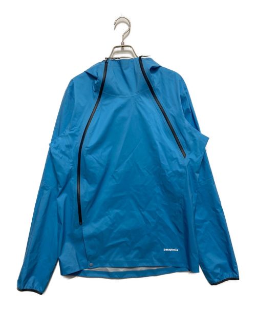 Patagonia（パタゴニア）Patagonia (パタゴニア) Storm Racer Waterproof Running Jacket スカイブルー サイズ:Sの古着・服飾アイテム