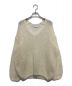 CLANE（クラネ）の古着「V NAECK LOOS MOHAIR KNIT TOPS」｜ホワイト