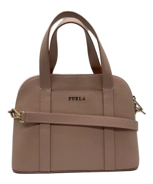 FURLA（フルラ）FURLA (フルラ) 2wayハンドバッグ　22869 ピンクの古着・服飾アイテム