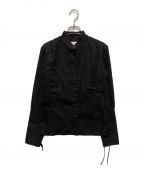 Yves Saint Laurent Rive Gaucheイヴ・サンローラン リヴ・ゴーシュ）の古着「シャツ」｜ブラック