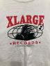 中古・古着 X-LARGE (エクストララージ) RECORDS CREWNECK SWEAT ホワイト サイズ:XL：3480円