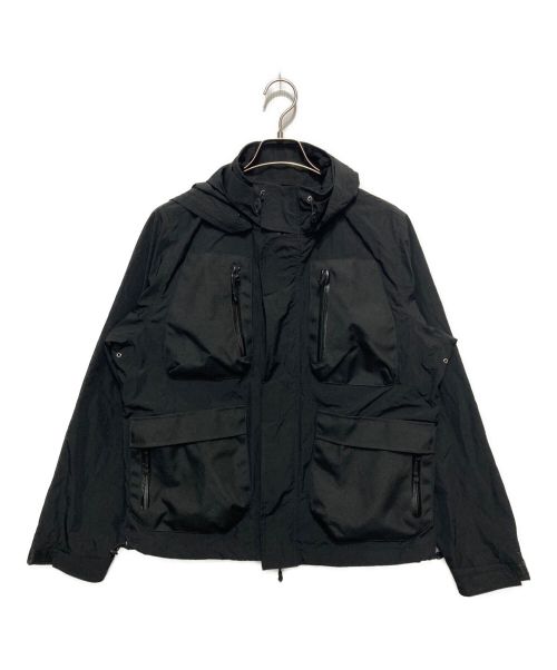 JOHN ELLIOTT（ジョン エリオット）JOHN ELLIOTT (ジョン エリオット) HIGH SHRUNK PARACHUTE JACKET ブラック サイズ:1の古着・服飾アイテム