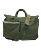 PORTERポーター）の古着「2WAY SHOULDER BAG」｜カーキ