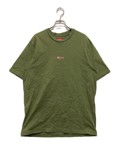 SUPREME（シュプリーム）Supreme (シュプリーム) CENTER SMALL LOGO TEE グリーン サイズ:Ⅿの古着・服飾アイテム