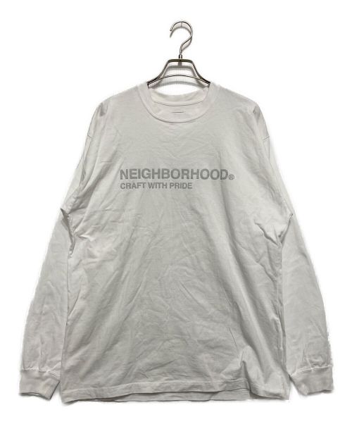 NEIGHBORHOOD（ネイバーフッド）NEIGHBORHOOD (ネイバーフッド) カットソー ホワイト サイズ:Lの古着・服飾アイテム