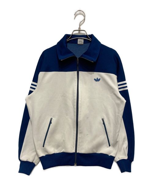 adidas（アディダス）adidas (アディダス) ヴィンテージトラックジャケット ホワイト サイズ:SIZE4の古着・服飾アイテム