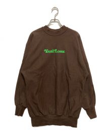 Youth LOSER×VERDY（ユースルーザー×ヴェルディ）の古着「Verdy front sweat 1997」｜ブラウン