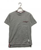 Thom Browneトムブラウン）の古着「RWB ポケット Tシャツ　MJS010A-01454055」｜グレー