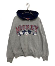 MICKEY.inc（ミッキー）の古着「90’Sプルオーバーパーカー」｜グレー