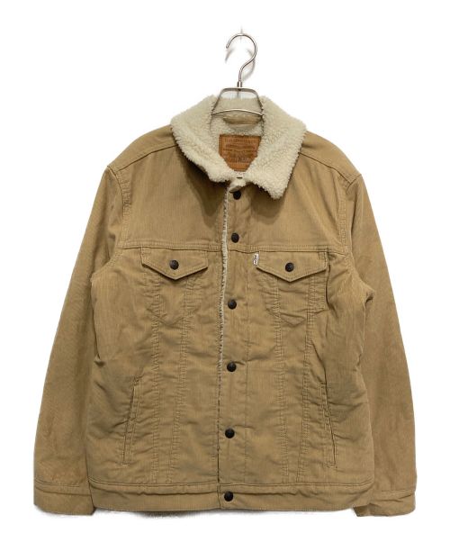 LEVI'S PReMIUM（リーバイスプレミアム）LEVI'S PReMIUM (リーバイスプレミアム) タイプ3 シェルパ トラッカー ジャケット ベージュ サイズ:Lの古着・服飾アイテム