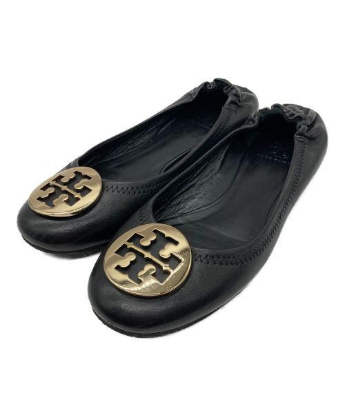 TORY BURCH（トリーバーチ）TORY BURCH (トリーバーチ) フラットパンプス　50008606 ブラック サイズ:不明の古着・服飾アイテム