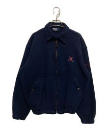 POLO RALPH LAUREN（ポロ・ラルフローレン）の古着「フリースジャケット」｜ネイビー