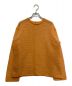 H BEAUTY&YOUTH（エイチ ビューティアンドユース）の古着「MOHAIR ALPACA NET KNIT PULLOVER/ニット　1613-199-3403」｜オレンジ