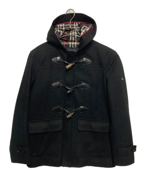 BURBERRY BLACK LABEL（バーバリーブラックレーベル）BURBERRY BLACK LABEL (バーバリーブラックレーベル) ダッフルコート　BMP76-128-09 ブラック サイズ:Lの古着・服飾アイテム