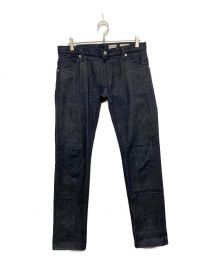 FACTOTUM（ファクトタム）の古着「Organic Denim Rigid Tapered "　08044101Jack"」｜インディゴ