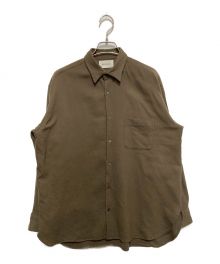 MARKAWARE（マーカウェア）の古着「COMFORT FIT SHIRTS #OLIVE GRAY」｜オリーブ