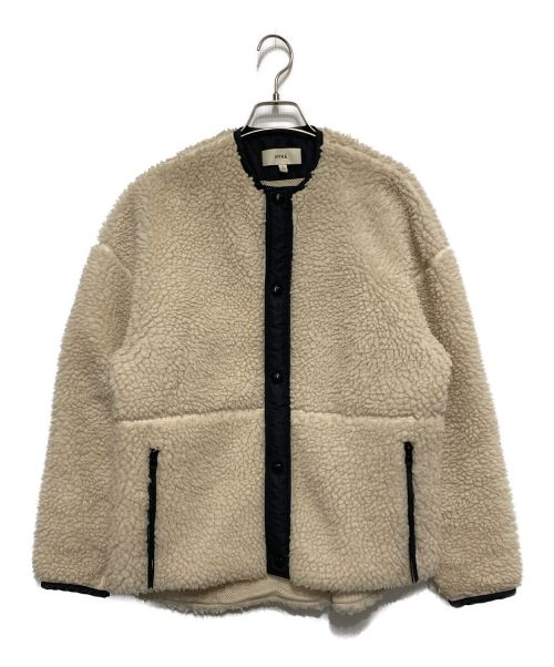 HYKE（ハイク）HYKE (ハイク) FAUX SHEARLING JACKET ホワイト サイズ:1の古着・服飾アイテム