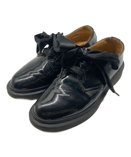 Dr.Martens（ドクターマーチン）Dr.Martens (ドクターマーチン) BEAMS (ビームス) 別注パテント3eyeシューズ　21713 ブラック サイズ:EU38の古着・服飾アイテム