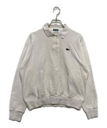 LACOSTE×BEAMS BOY（ラコステ×ビームスボーイ）の古着「ロングスリーブカノコポロシャツ　PF104PL」｜ホワイト