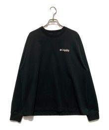 Columbia P（コロンビア）の古着「長袖Tシャツ」｜ブラック