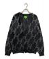 HUF（ハフ）の古着「MONOGRAM CARDIGAN」｜ブラック