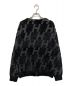 HUF (ハフ) MONOGRAM CARDIGAN ブラック サイズ:S：8800円