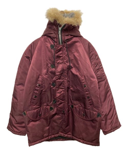 CORINTH（コリンス）CORINTH (コリンス) ARCTIC PARKA パープル サイズ:Lの古着・服飾アイテム