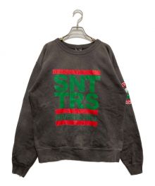 SAINT MICHAEL×Denim Tears（セントマイケル×デニムティアーズ）の古着「CREW SWEAT　SM-A21-0000-050」｜ブラック