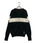 uniform experiment (ユニフォームエクスペリメント) CHEST LINE KNIT CARDIGAN　UE-220055 ブラック サイズ:SIZE3：5000円