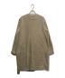 DANTON (ダントン) FLEECE COLLARLESS COAT　JD-8992 ベージュ サイズ:SIZE38：7800円