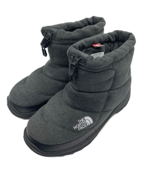 THE NORTH FACE（ザ ノース フェイス）THE NORTH FACE (ザ ノース フェイス) Nuptse Bootie NF51787 グレー サイズ:SIZE 26cmの古着・服飾アイテム