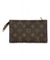 LOUIS VUITTON (ルイ ヴィトン) ポーチ ブラウン：12800円