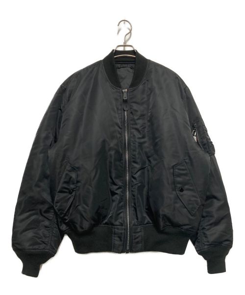 RVCA（ルーカ）RVCA (ルーカ) ALPHA (アルファ) MA-1ジャケット　TA0439-9001 ブラック サイズ:XLの古着・服飾アイテム