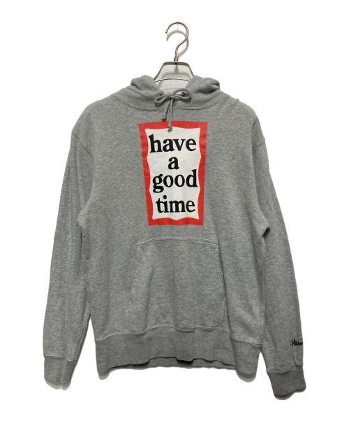 have a good time（ハブアグッドタイム）have a good time (ハブアグッドタイム) FRAME PULLOVER グレー サイズ:Ⅿの古着・服飾アイテム