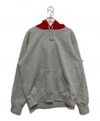 SUPREMEシュプリーム）の古着「21AW Contrast Hooded Sweatshirt」｜グレー