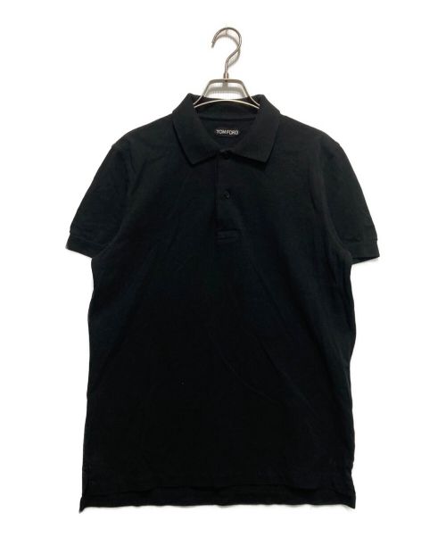 TOM FORD（トムフォード）TOM FORD (トムフォード) ポロシャツ　TFJ982 ブラック サイズ:SIZE48の古着・服飾アイテム