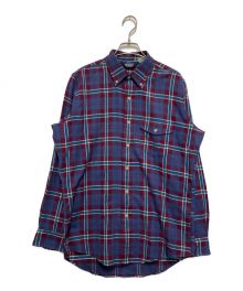 WOOLRICH（ウールリッチ）の古着「チェックシャツ」｜ネイビー