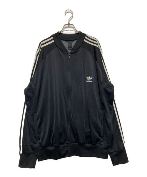 adidas（アディダス）adidas (アディダス) トラックジャケット ブラック サイズ:2XLの古着・服飾アイテム