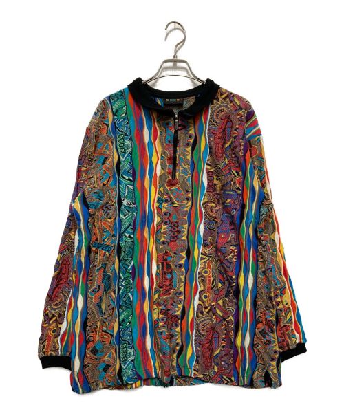 Coogi（クージー）Coogi (クージー) 3Dニットポロシャツ マルチカラー サイズ:Ⅿの古着・服飾アイテム