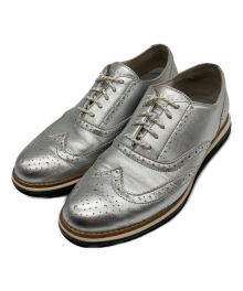 COLE HAAN（コールハーン）の古着「ウィングチップオックスフォードシューズ　W21307」｜シルバー