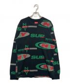 SUPREMEシュプリーム）の古着「18AW Supreme NY Waffle Thermal」｜ブラック