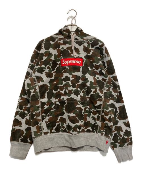 SUPREME（シュプリーム）Supreme (シュプリーム) ボックスロゴプルオーバーパーカー グレー サイズ:Ⅿの古着・服飾アイテム