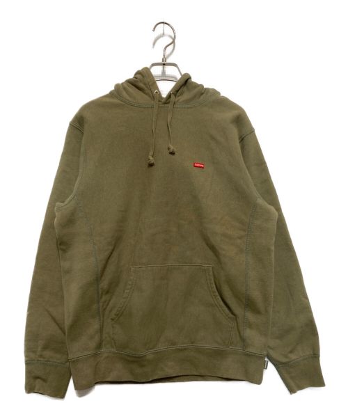 SUPREME（シュプリーム）Supreme (シュプリーム) Small Box Hooded Sweatshirt カーキ サイズ:Sの古着・服飾アイテム