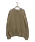 crepuscule（クレプスキュール）の古着「MOSS STITCH L/S SWEAT for ciacura」｜ベージュ