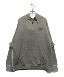 WTAPS（ダブルタップス）の古着「ACADEMY HOODED COTTON スウェット　212ATDT-CSM29」｜グレー