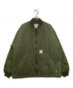 WTAPSダブルタップス）の古着「SHEDS JACKET COTTON WEATHER　202BRDT-JKM02」｜グリーン