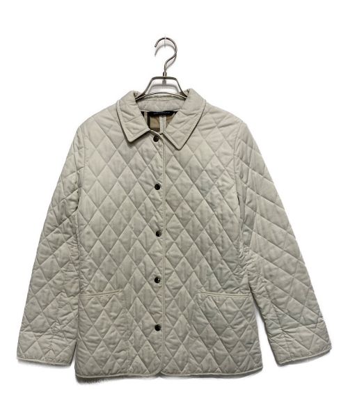 BURBERRY LONDON（バーバリーロンドン）BURBERRY LONDON (バーバリー ロンドン) キルティングコート ホワイト サイズ:SIZE38の古着・服飾アイテム