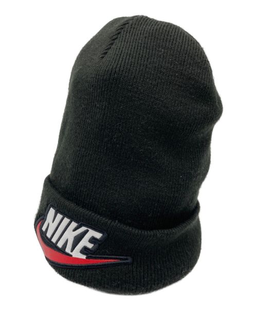 NIKE（ナイキ）NIKE (ナイキ) Supreme (シュプリーム) Supreme×NIKE 2018AW Beanie　AT0107-010 ブラックの古着・服飾アイテム