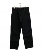 Carhartt WIPカーハート）の古着「DOUBLE KNEE PANT」｜ブラック